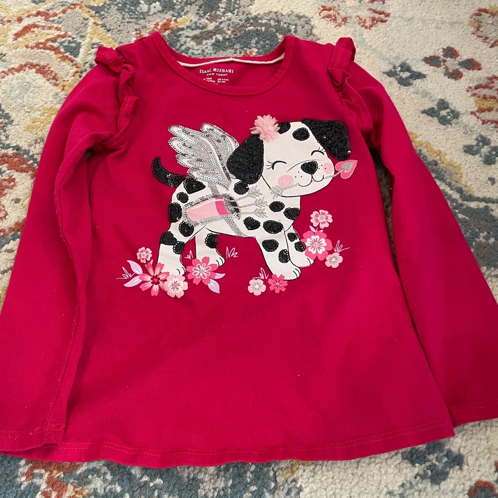 Isaac Mizrahi shirt girls size 4